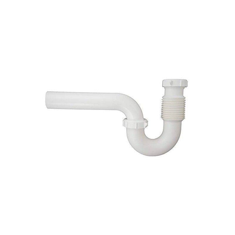 Plumb Pak PP21240 Flex 'N Fix P Trap with Reducing