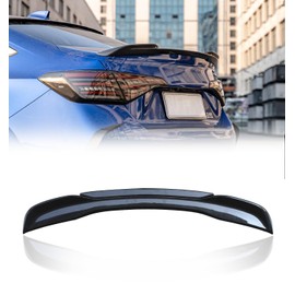 Xprite Rear Spoiler Compatible with 2021-2025 Honda Civic Sport Spoiler 11th Civic Rear Spoiler Wing, JDM Style ABS Material- Carbon Fiber Pattern