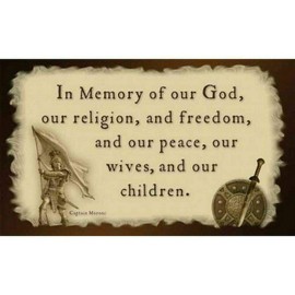 Let it Fly Captain Moroni Title of Liberty Latter Day Saints LDS Joseph Smith Mormon Flag