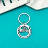 Ximalun Biker Gift Keyring Motorcycle Keyring Ride Safe Always Come