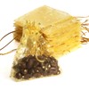 100 PCS 7x9cm Gold Moon Star Organza Bags,H HOME-MART 2.7"x3.5"