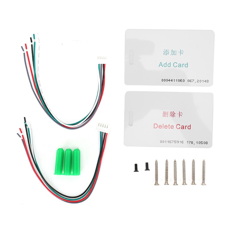 Security Access Control Machine Fingerprint Card Waterproof 12V