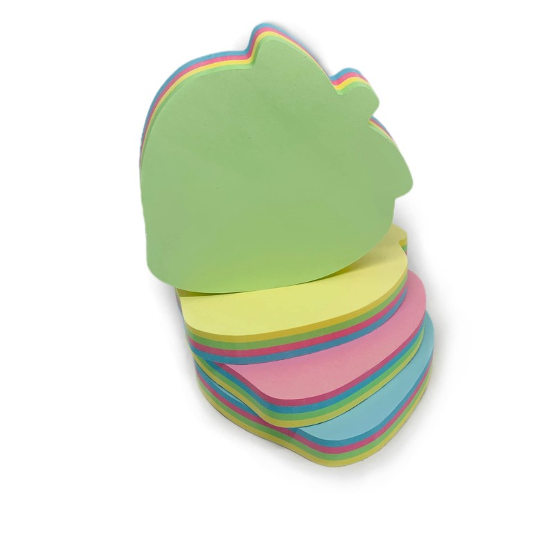 GUMTAPE Strawberry Shaped Sticky Notes 76 mm x 76mm, 4