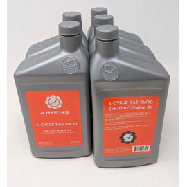 Ariens 000676 5-Quarts SAE 5W-30 Sno-Thro Engine Oil