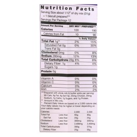 Pamelas Pamela's Products - Biscuit and Scone - Mix 13 oz (Pack of 6)