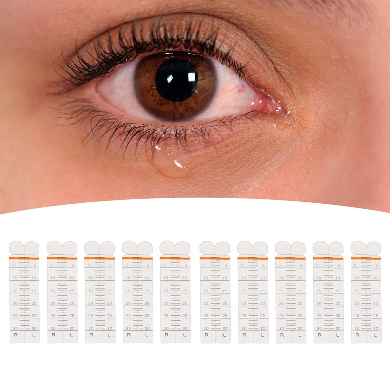 10pcs Schirmer Test Strip Professional Portable Tear Secretion Test Strips