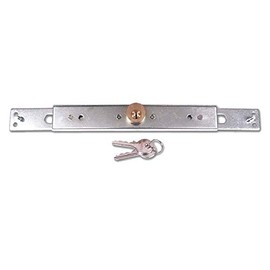 Tessi 6440 Ultra Narrow Central Shutter Lock - 202mm x 30mm KD