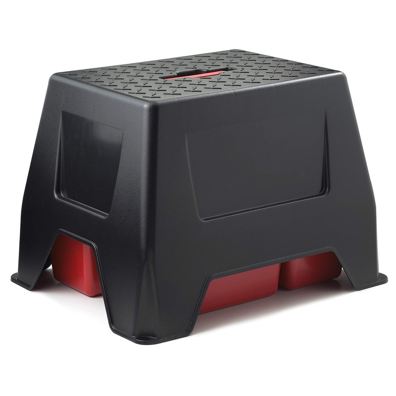 LITTLE GIANT Stable Storage Box and Stool DuraTote Stool and