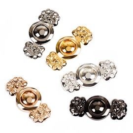 Tucireat Jacket Fasteners for Cardigan Vintage Cardigan Clip 20 Pieces Scarf Clip Scarf Clip Cardigan Clip Fasteners for Jackets Cinch Clip Brooch Women's Clips for Clothing Brooch Women, Zinc