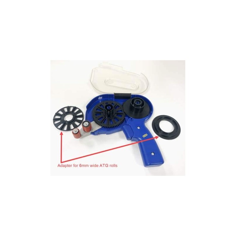 T.R.U ATG-50 ATG Tape Dispenser Gun for Tape: 1/4 in,