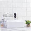 ABOOFAN 2pcs Stainless Steel Shower Soap Dish Holder Wall Mounted