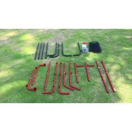 Volleyball Rebounder Net, 7X4 Ft Volleyball Practice Net with 4 Adjustable Angle