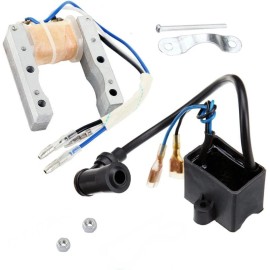 Unbranded Ignition Coil Magneto For 49cc 50-80cc 2-Stroke Engine Motorcycle Durable
