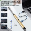 Upgraded 2 Pack Electric Candle Lighter with 360° Flexible Neck