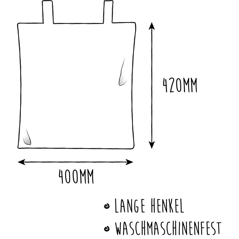 Mr. & Mrs. Panda Shopping Bag Snails Love, gray