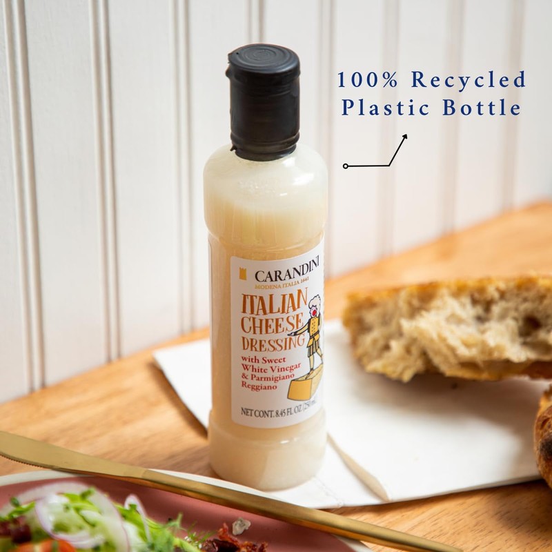 Carandini Italian Cheese Dressing with Sweet White Vinegar & Parmigiano
