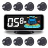 ELSNU Car Parking Sensors Kit Reverse Radar parktronic System Auto
