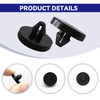 NTNEV 4 PCS Brake Switch Stopper, Clutch Pedal Stopper, Car