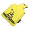 SHABIER Yellow Golf Large Mallet Headcover with Snake Design for