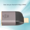 USB C to DisplayPort Adapter 8K 60Hz 8.1Gbps HBR3 DisplayPort
