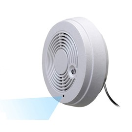 SCS Enterprises WF-402V: WiFi Smoke Detector Camera (12VDC, Vertical Wall Mount) Smoke Detector is None-Functional
