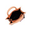 Big Boxy Collection Croco Orange Tan