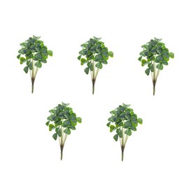 Yardenfun Kit De 5 Ramos De Bonsái con Tallos De Vegetación Artificial Olivo Artificial Plantas De Jardín Falsas Helechos De Cuatro Hojas...          