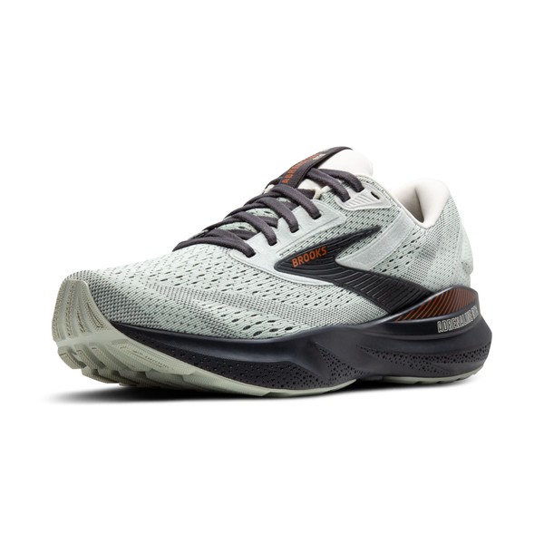Brooks Women’s Adrenaline GTS 24 Supportive Running Shoe, Mercury/Ebony/Copper, 8.5