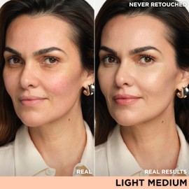 IT Cosmetics CC+ Cream Illumination (Light Medium) - Radiant Full Coverage Foundation With SPF 50+, Color Corrector & Hydrating Anti-Aging Serum, Hydrolyzed Collagen + Peptides - 1.08 fl oz