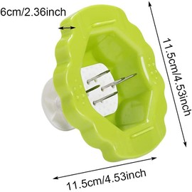 Green Grater Finger Protector,Food Safety Holder Slicer Grater Hand Guard,Slicer Veggie Cutter Hand Guard Grater Slicer Finger Protection Hand Guard Gadget,Mandolines and Slicers,Peeling