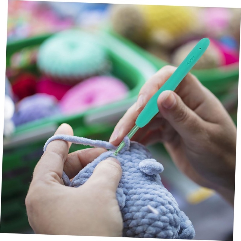 BIUDECO 1 Set Beginner Crochet Kit Complete Crochet with Ergonomic