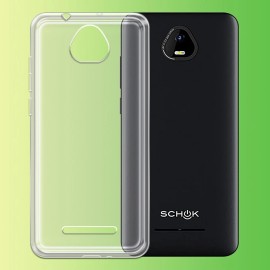 For Schok Shock Absorbing Clear Soft Protective Cover Case for Schok Volt SV55 SV55216 USA
