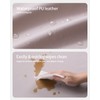 Blissful Diary Vegan Leather Baby Changing Pad with Waterproof &