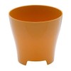 Plastia Luna Flower Planter, Smart Indoor Planter, Diameter 30 cm (Diameter 18 cm, Honey)