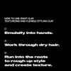 Sebastian Professional Craft Clay Texturising & Flexible Styling Clay -