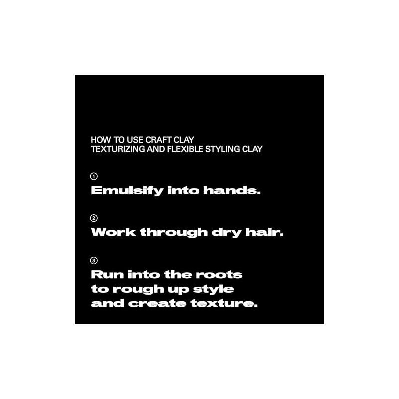 Sebastian Professional Craft Clay Texturising & Flexible Styling Clay -