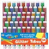 54pk Kids Glitter Tubes in 10 Assorted Vibrant Colours |