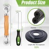 King&Charles Screen Repair Kit/Tool, Screen Roller Tool, Steel Roller with