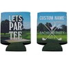 Custom Bachelor Party Can Cooler- Lets Par Tee - Golfing