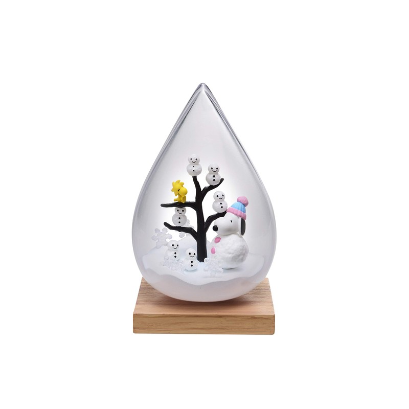 REMENT Peanuts Snoopy Weather Terrarium Box Product, 6 Types in