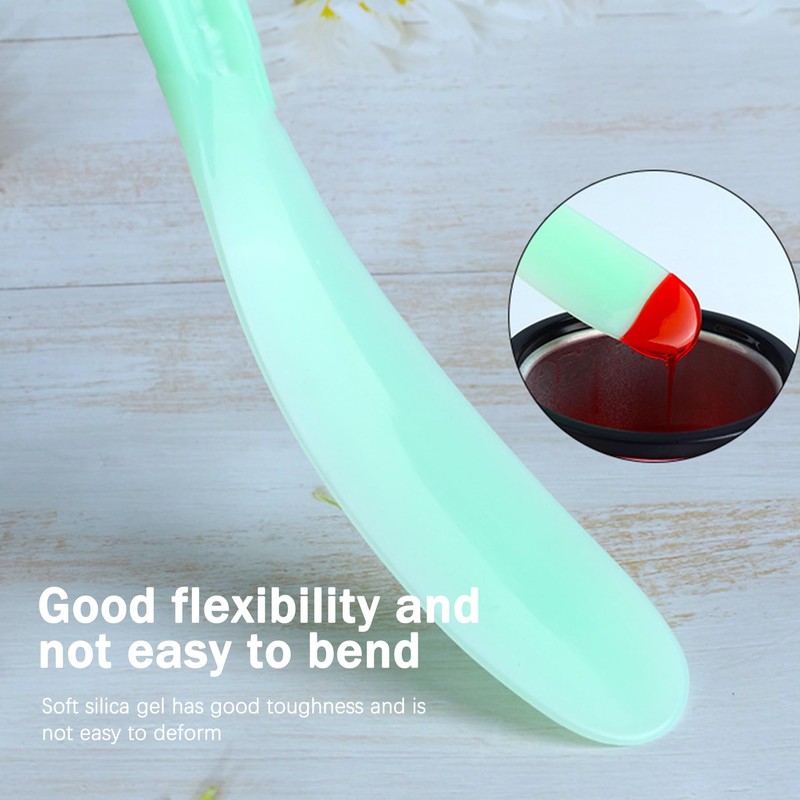 Pack of 3 Multifunctional Spatula Stirring Stick - Reusable Plastic