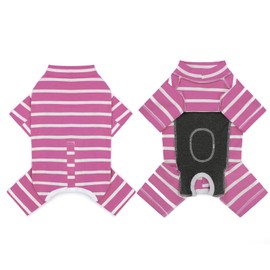 AITOLI Traje De Recuperación De Cirugía Para Perros Macho/Hembra, Camiseta Para Perros Posoperatorios, Mono Para Perros Posoperatorios, Ropa Quirúrgica Alternativa Con Collar Isabelino Y Cono, Mono Có