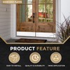 uxcell 2pcs Door Kick Plate, 6 x 32 Inches Aluminum