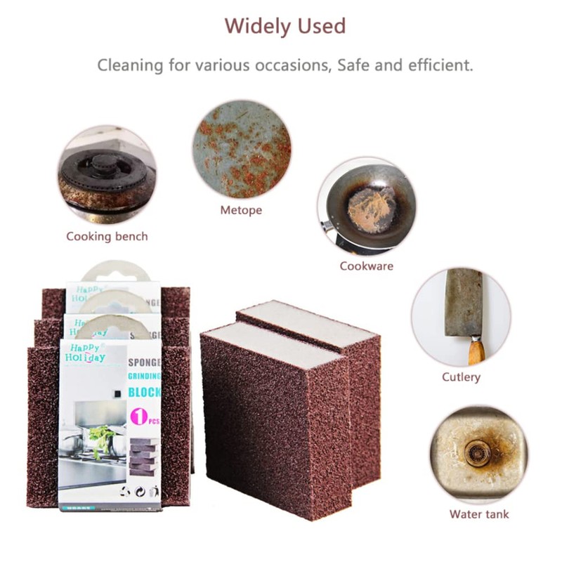 TopHomer 5 Packs Carborundum Sponge Nano Emery Sponges Caspian Stone