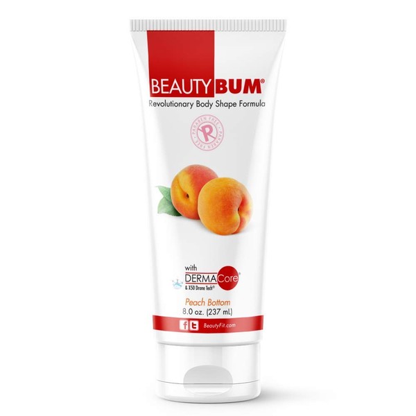 BeautyFit BeautyBum Tube Redefining Muscle Toning Lotion - Peach Bottom Lotion Women 8 oz