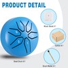 EASTROCK Mini Steel Tongue Drum for Kids 3 Inch 6