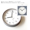 KATOMOKU Dual use clock 8 km-134GRRC Grey Radio Clock Continuous