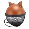 Metal Cat Piggy Bank Innovative Cute Cartoon Fun Cat Shaped
