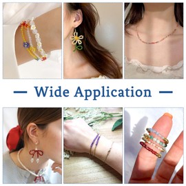 Cheriswelry 3mm Gradient Faceted Glass Beads Strands 10 Colors Transparent Crystal Round Loose Beads Bracelet Beads for DIY Crafts Necklace Earring Jewelry Making (10 Strands, About 1230Pcs)