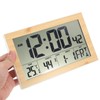 Cabilock 1Pc Screen Digital Alarm Clock with Thermometer Calendar Wall